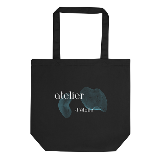 Eco Tote Bag with atelier d'étoile Topography Design